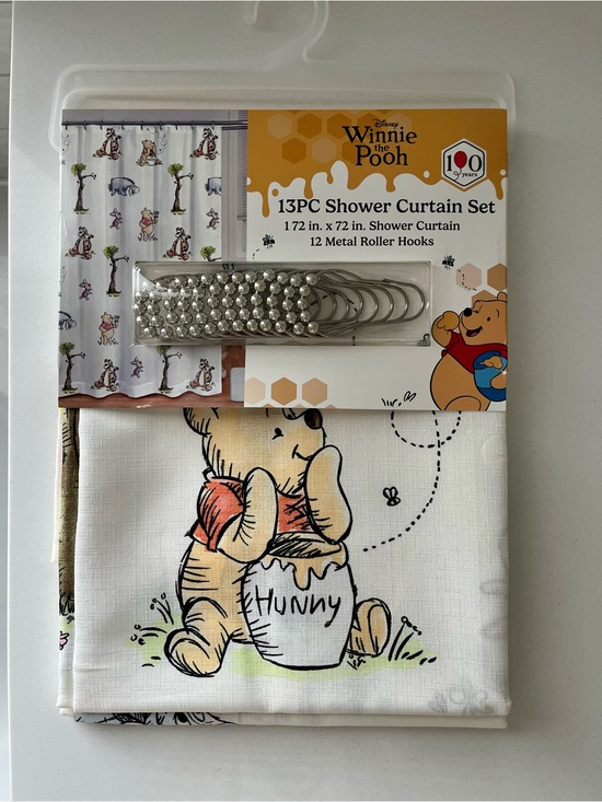 Other - Winnie the Pooh 13 piece Shower Curtain